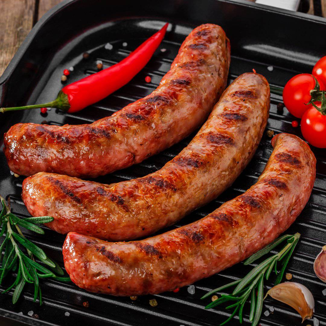 Halal Smoked Turkey Sausage Mild 6 Sausages HalalWorldDepot