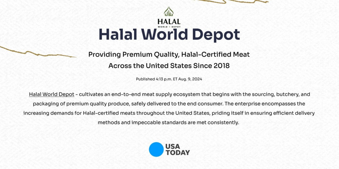 Halal World Depot Featured in USA Today: A Win for Our Valued Customer - HalalWorldDepot